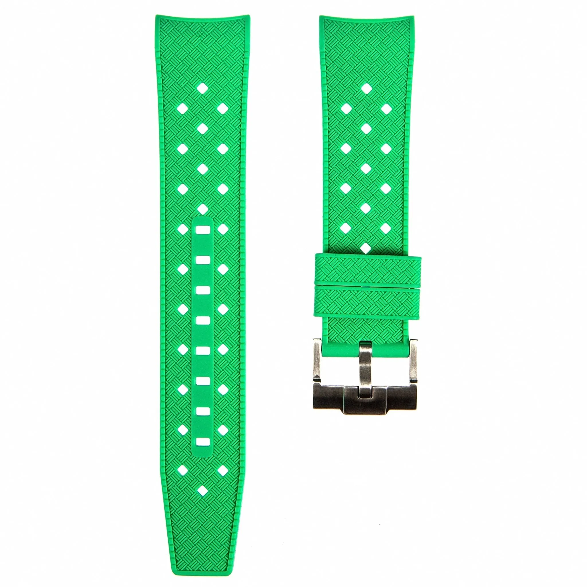 Rubber Strap for Blancpain X Swatch The Ocean Of Storms - Dark Grey (2415)