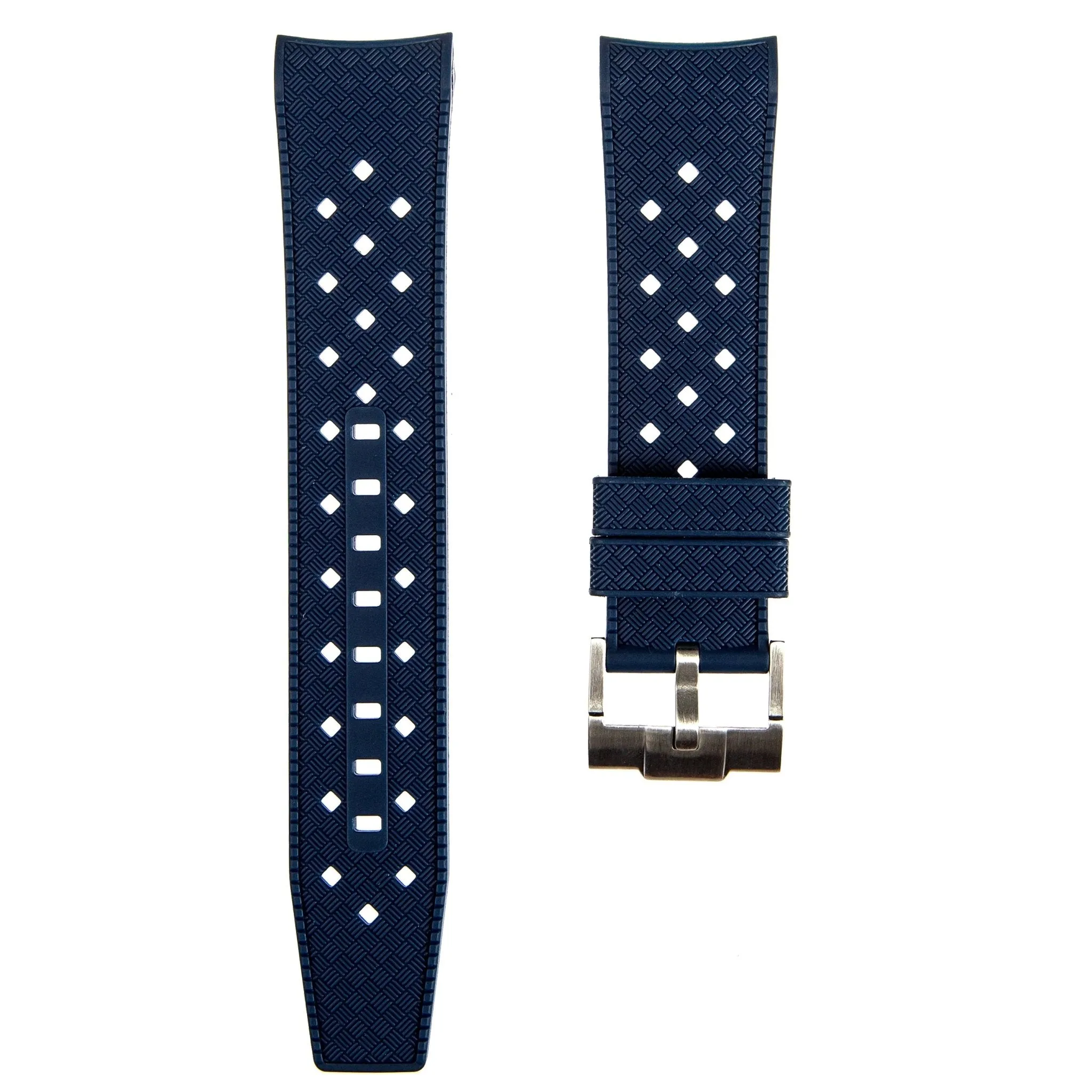 Rubber Strap for Blancpain X Swatch The Ocean Of Storms - Dark Grey (2415)