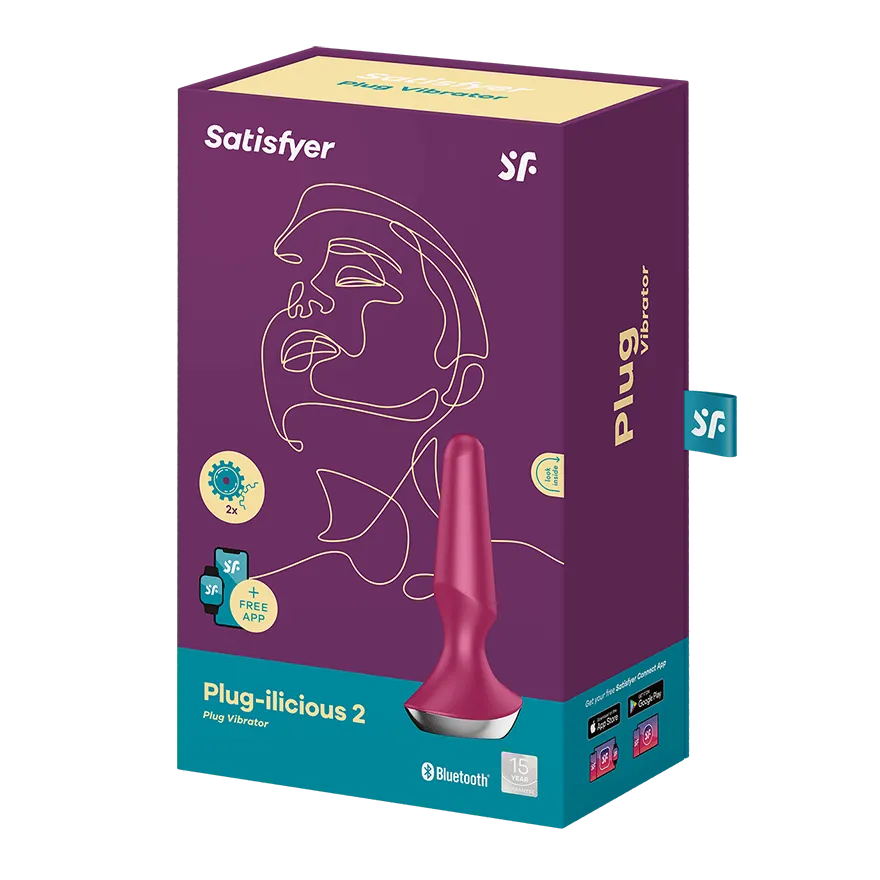 Satisfyer Plug-ilicious 2 Purple