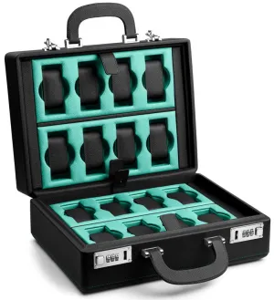 Scatola del Tempo Watch Case Valigetta 16 Black Blue Tiffany