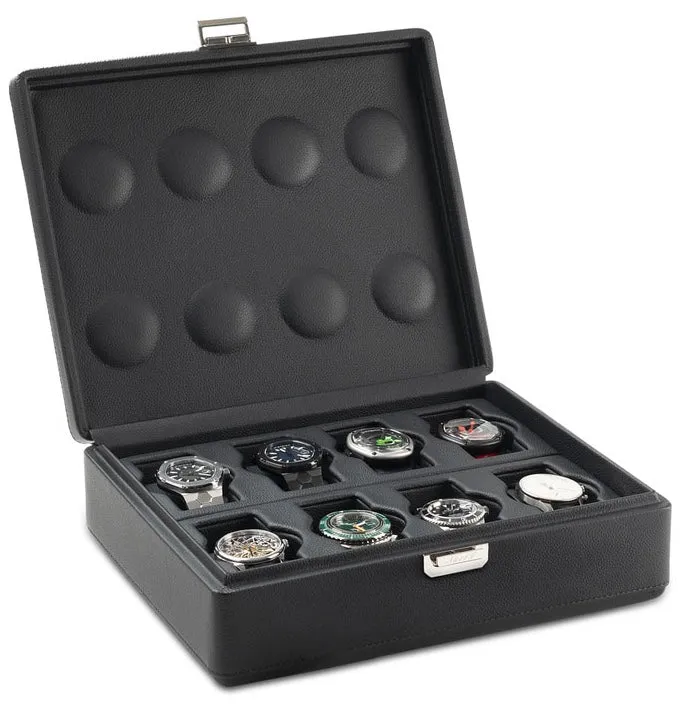 Scatola del Tempo Watch Case Valigetta 8 Black