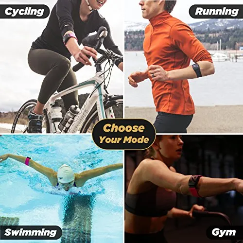 Scosche Rhythm24 - Waterproof Armband Heart Rate Monitor - Gray