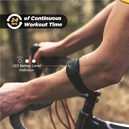 Scosche Rhythm24 - Waterproof Armband Heart Rate Monitor - Gray