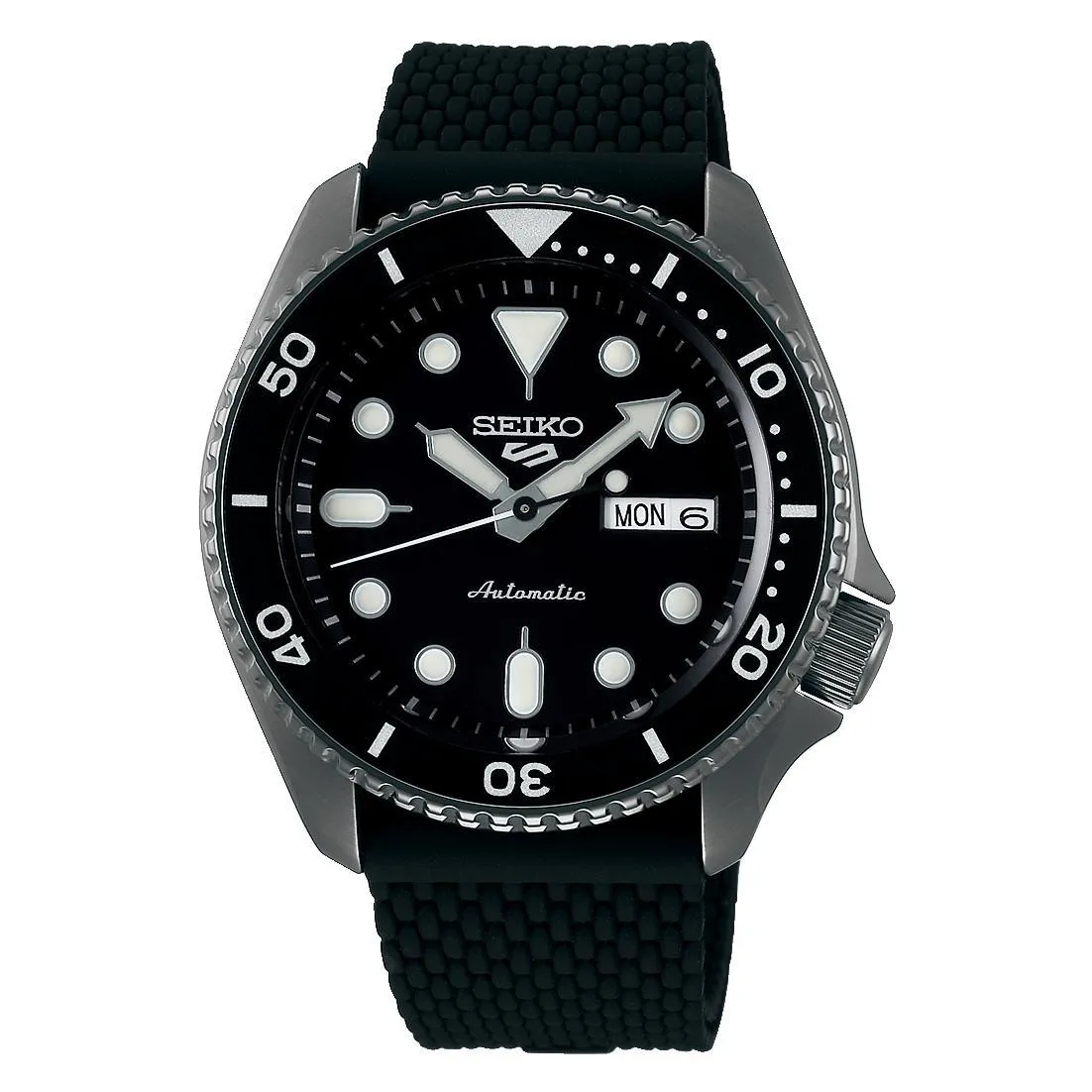 Seiko 5 Sports Automatic Black Dial Men's Watch SRPD65K2