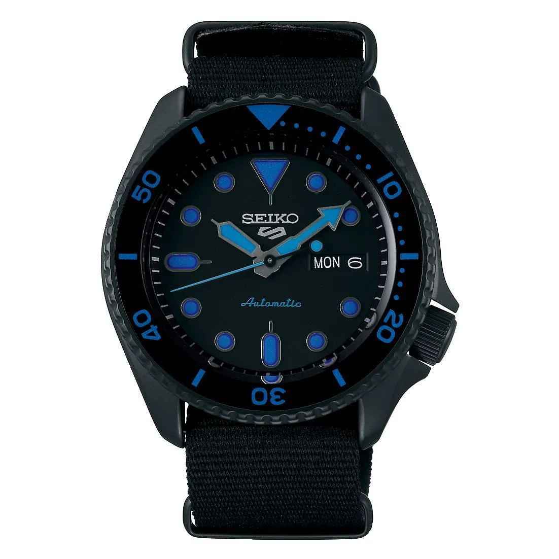 Seiko 5 Sports Automatic Black Dial Men's Watch SRPD81K1