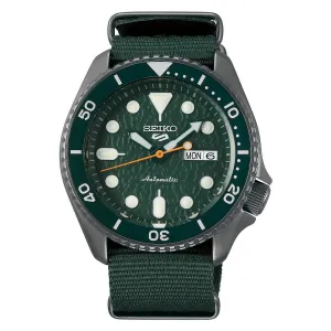 Seiko 5 Sports Automatic Green Dial Men's Watch SRPD77K1