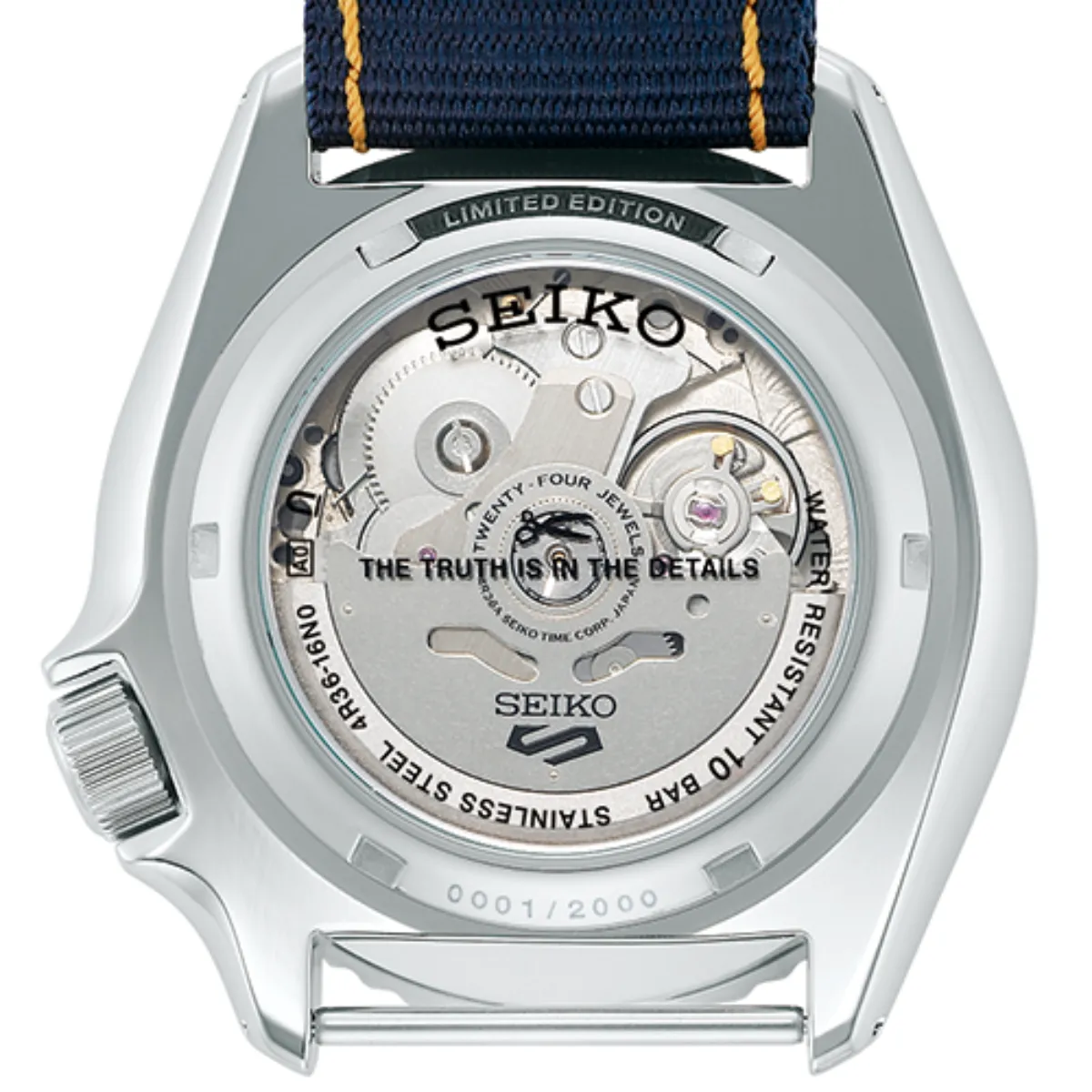 Seiko 5 Sports SRPL35K1 SRPL35 SRPL35K SKX Series Denham Limited Edition Mens Watch
