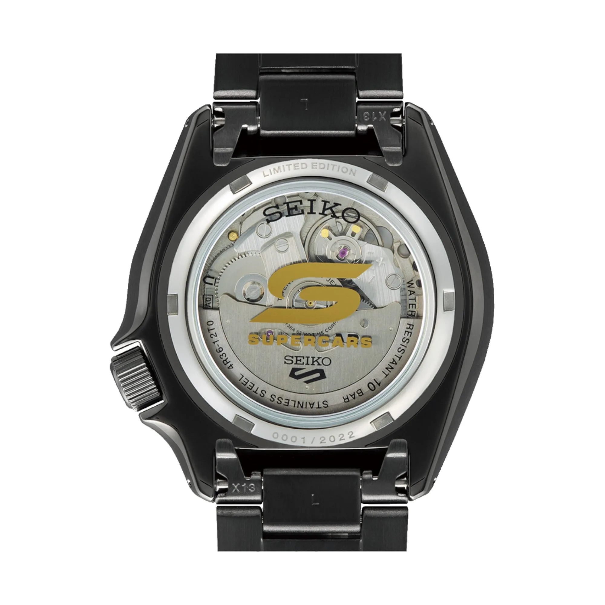 Seiko 5 Sports Supercars SRPJ01K SRPJ01 SRPJ01K1 Limited Edition Watch