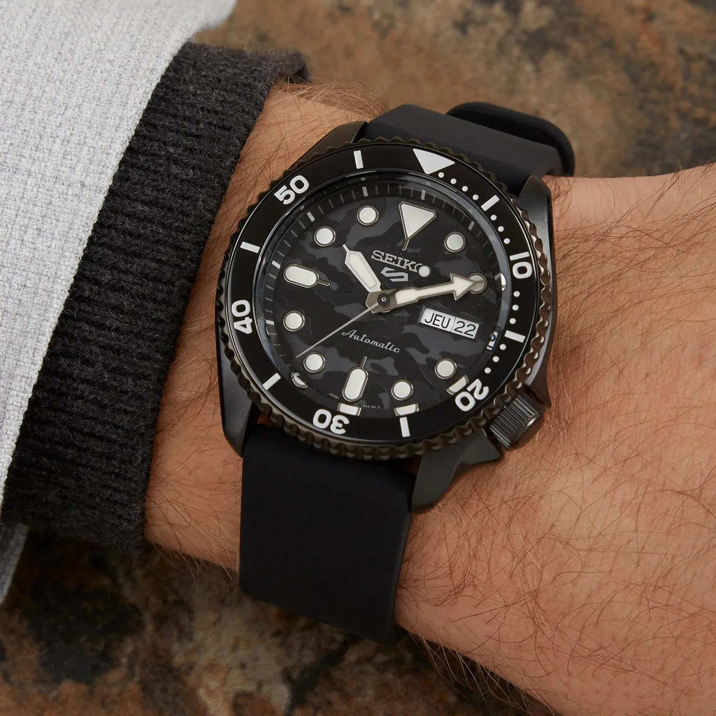 Seiko 5 Sports Yuto Horigome SKX Limited Edition Automatic Men's Watch SRPJ39K1