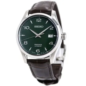 Seiko Japan Presage SPB111 SPB111J1 Limited Edition Green Enamel Watch