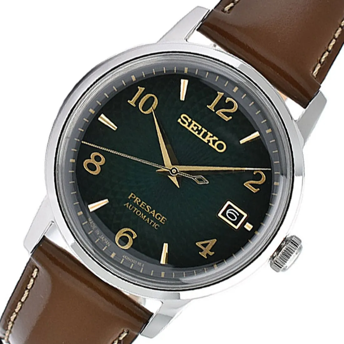 Seiko JDM SARY167 Presage Cocktail Time Leather Japan Made Watch