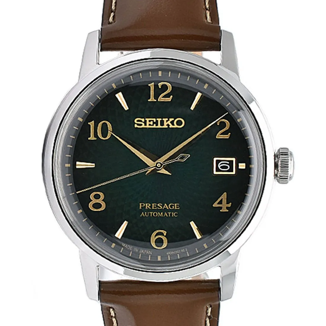 Seiko JDM SARY167 Presage Cocktail Time Leather Japan Made Watch