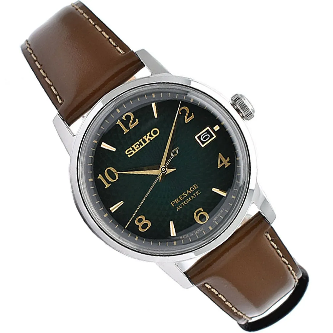 Seiko JDM SARY167 Presage Cocktail Time Leather Japan Made Watch