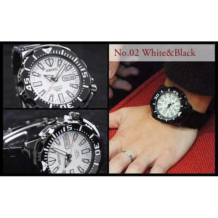 SEIKO NIGHT MONSTER JAPAN SERIES MEN WATCHES (Limited Model) SZEN002-SZEN006-SZEN007-SZEN009-SZEN010