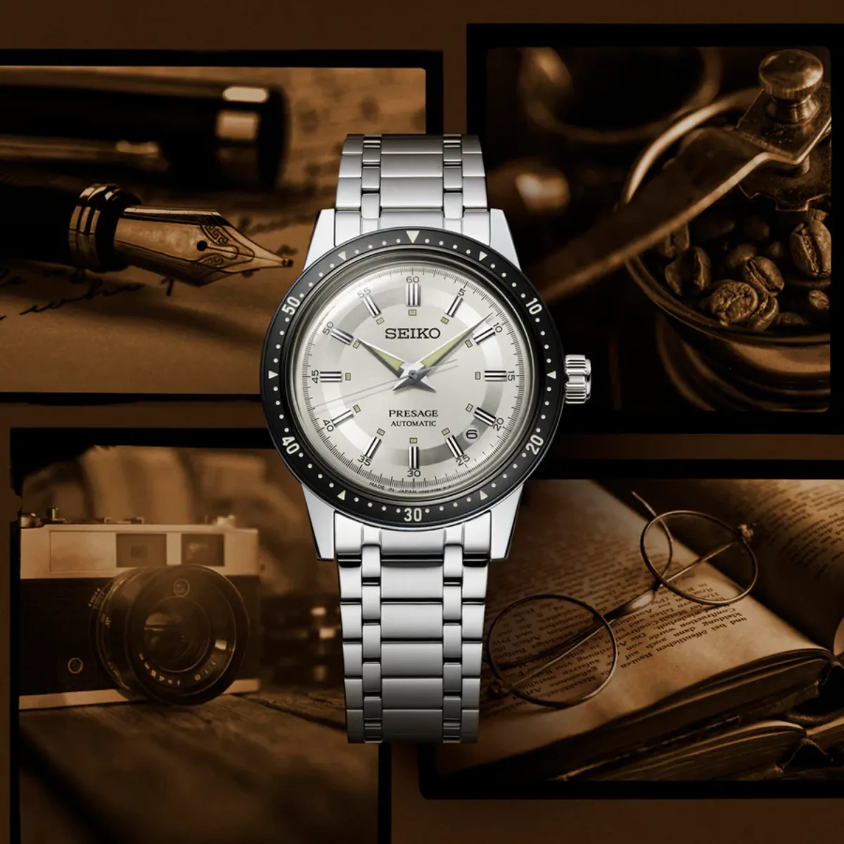 Seiko Presage SRPK61J1 SRPK61 SRPK61J Chronograph 60th Anniversary Limited Edition Watch