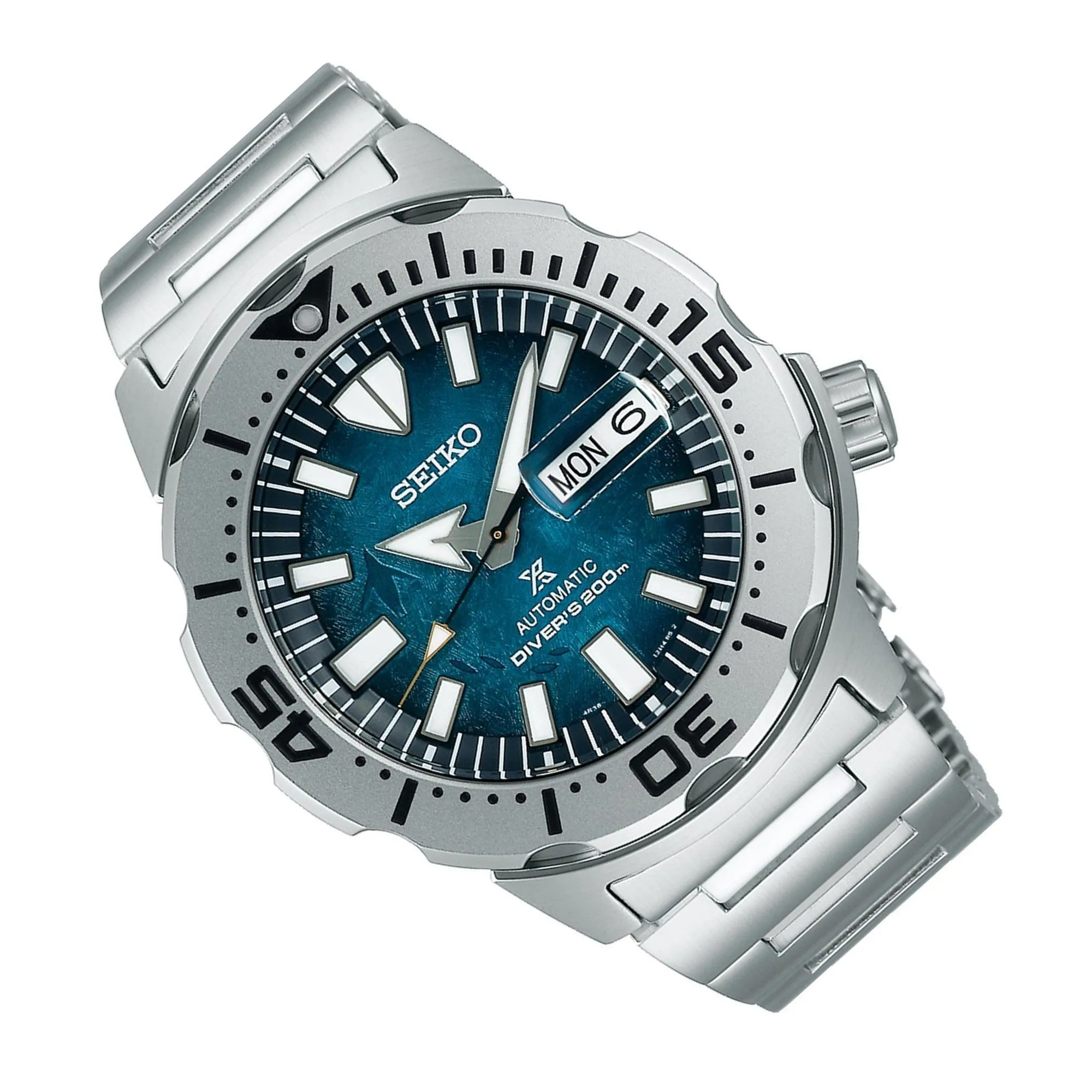 Seiko Prospex Antarctica Monster ‘Save The Ocean’ Automatic Men's Watch SRPH75K1