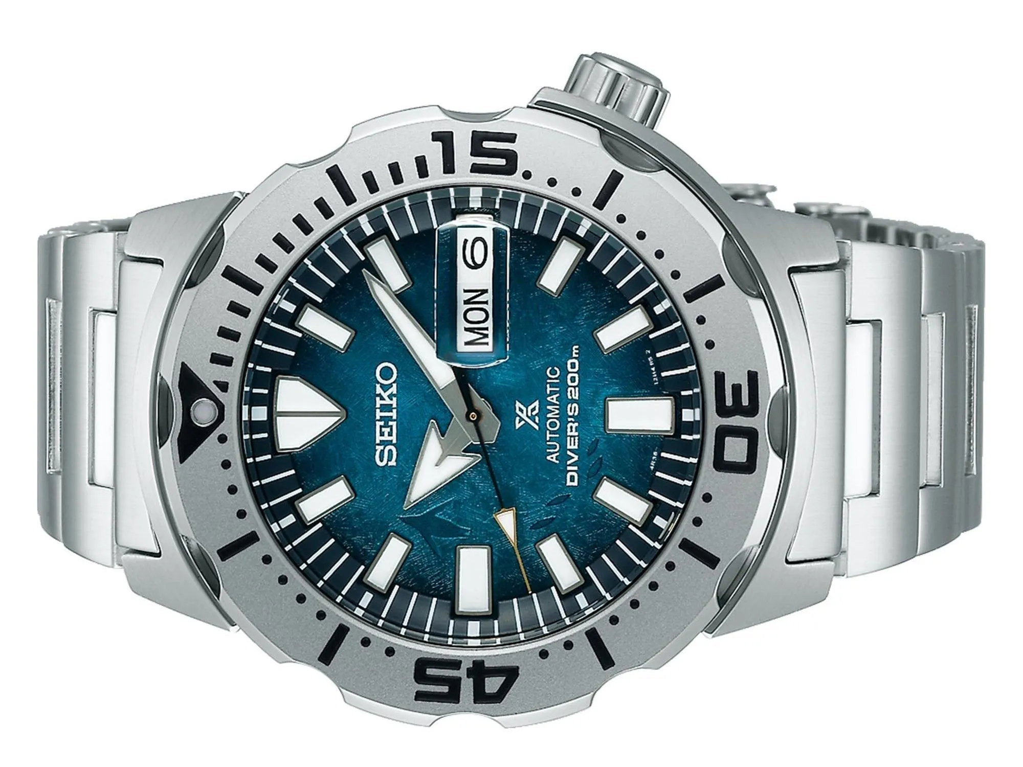 Seiko Prospex Antarctica Monster ‘Save The Ocean’ Automatic Men's Watch SRPH75K1