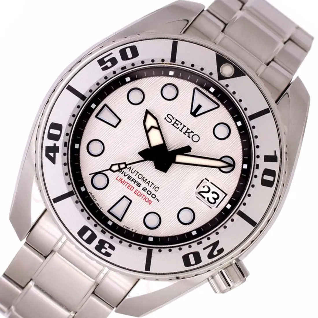 Seiko Prospex Silver Sumo Thailand SPB029 SPB029J1 SPB029J Limited Edition Divers Watch