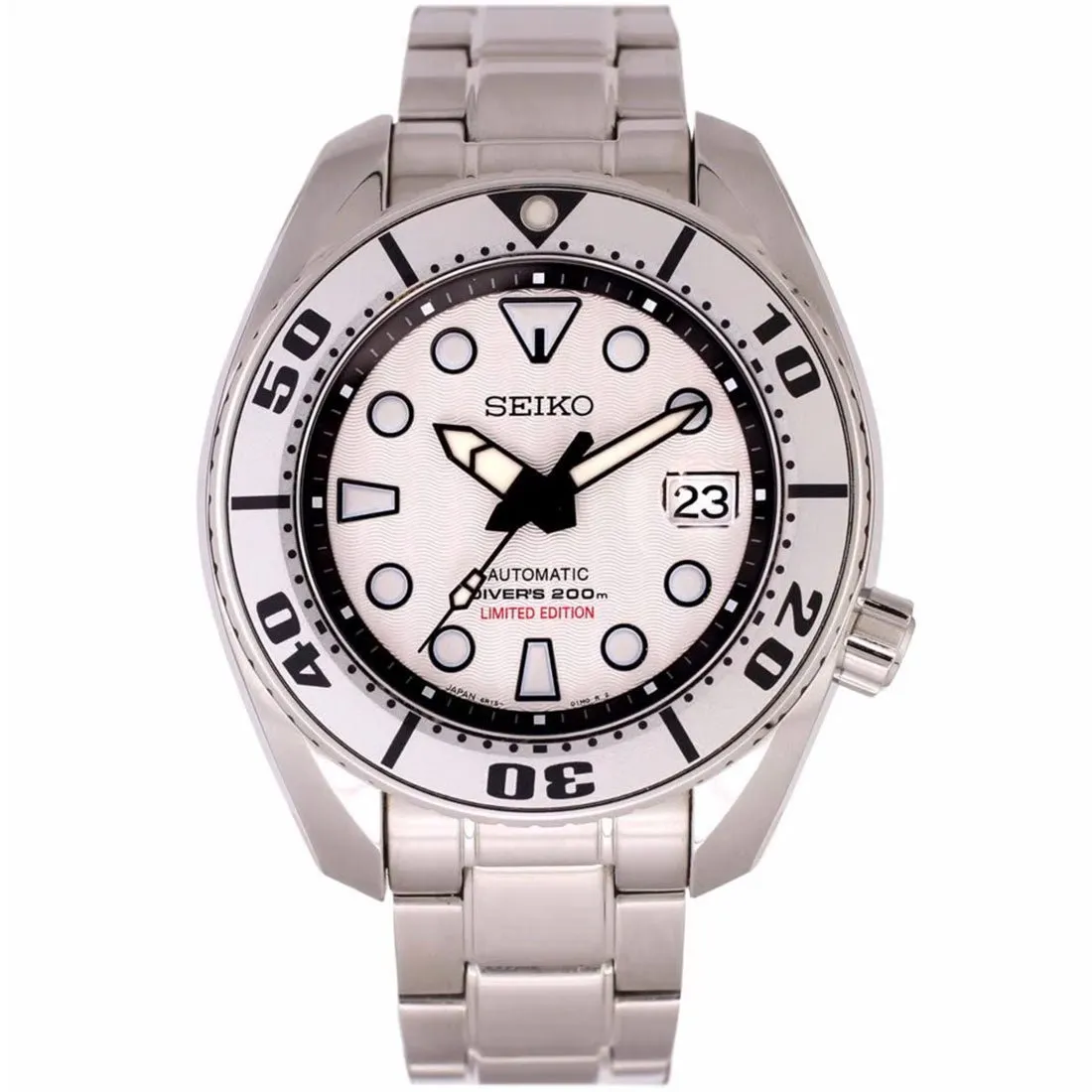 Seiko Prospex Silver Sumo Thailand SPB029 SPB029J1 SPB029J Limited Edition Divers Watch