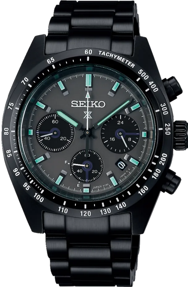 Seiko Prospex The Black Series Speedtimer Solar Chronograph SSC917