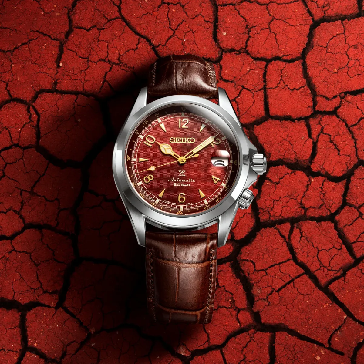 Seiko SPB489 SPB489J1 Prospex Land Red Alpinist Australian Desert Limited Edition Watch