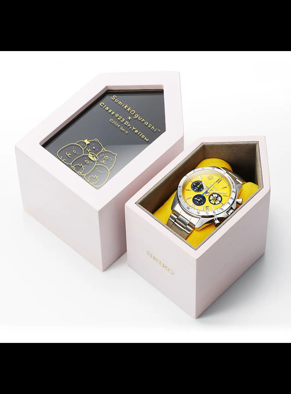 SEIKO × SUMIKKO GURASHI × CLASS 923 DR.YELLOW SHINKANSEN WATCH MADE IN JAPAN LIMITED EDITION