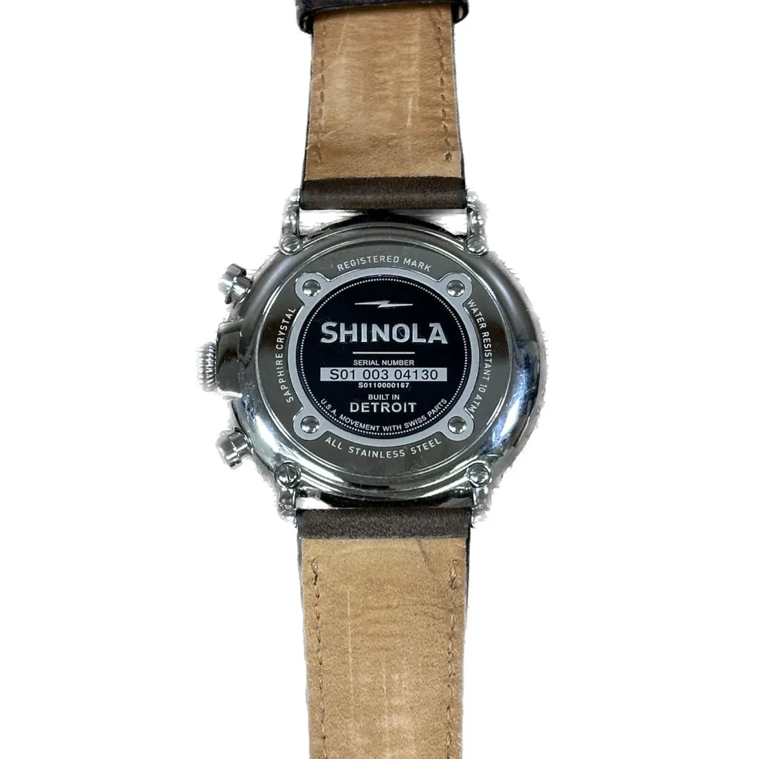 Shinola Runwell 2 Eye Chrono 47mm - Slate Blue