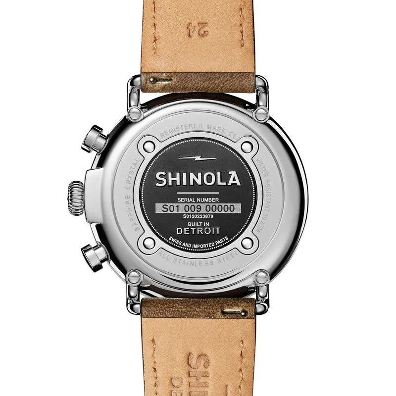 Shinola Runwell Two-Eye Chronograph Slate Blue 47mm S0120223879