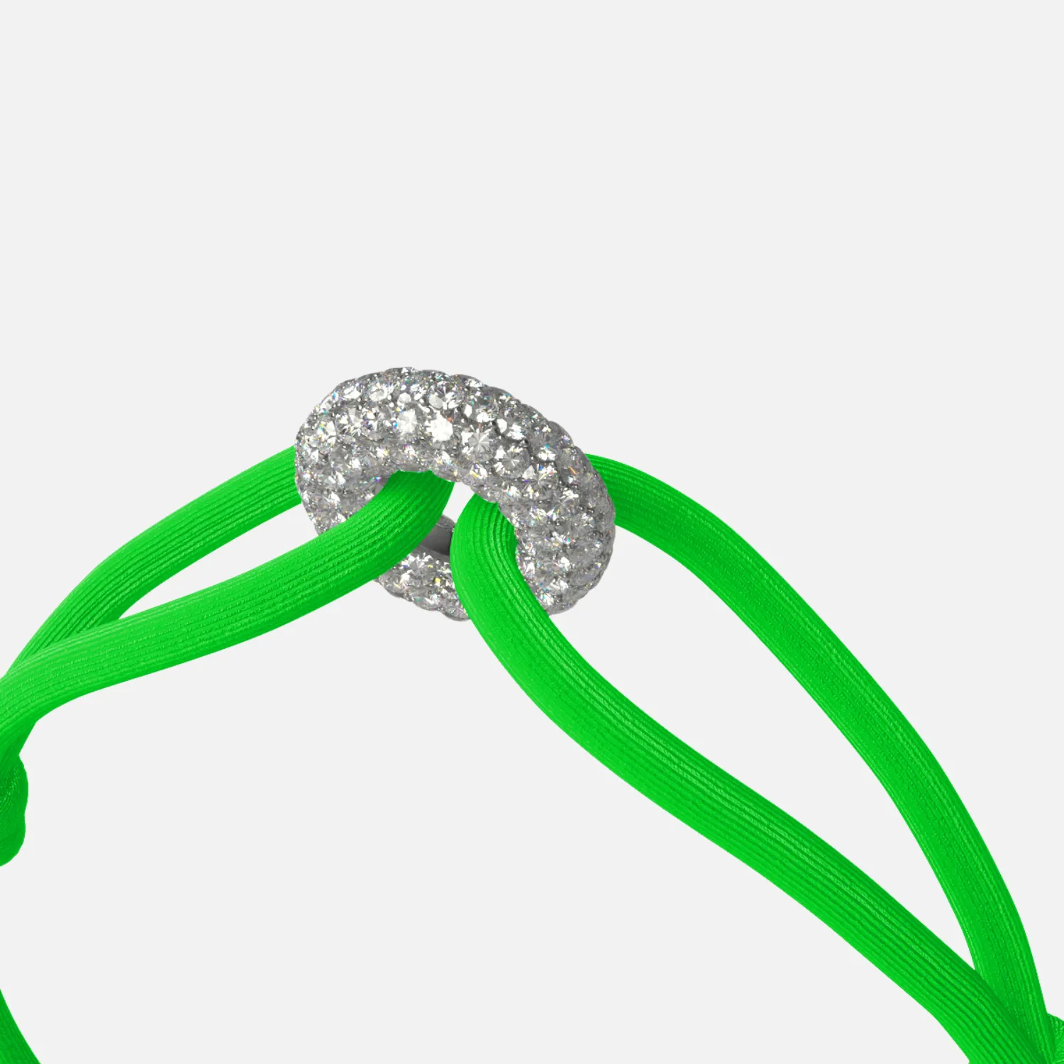 Silver Soho Pave'
