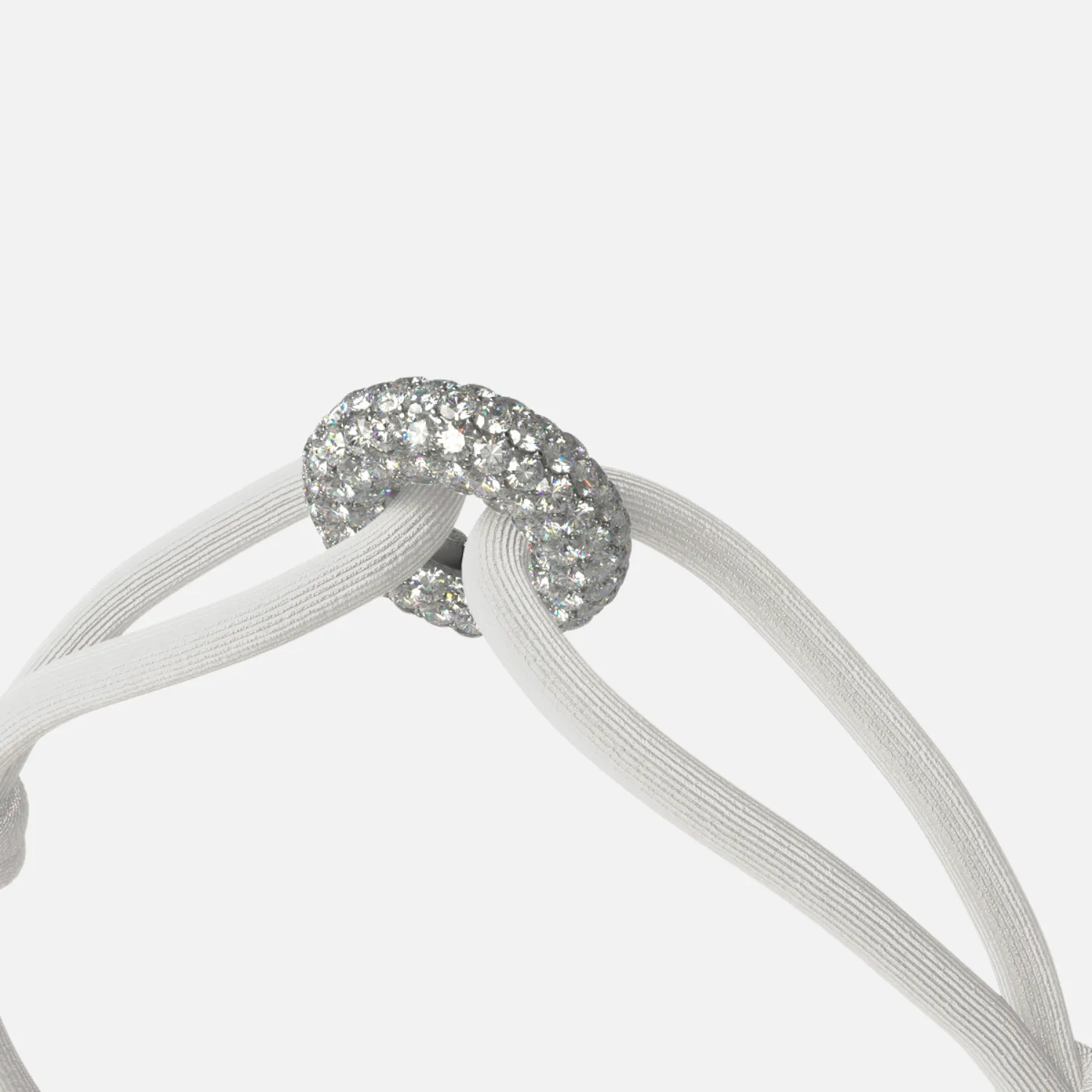 Silver Soho Pave'
