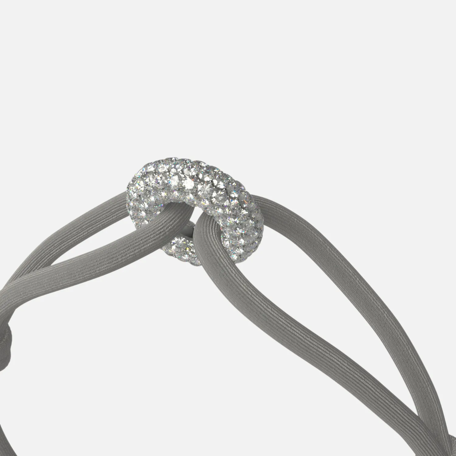 Silver Soho Pave'
