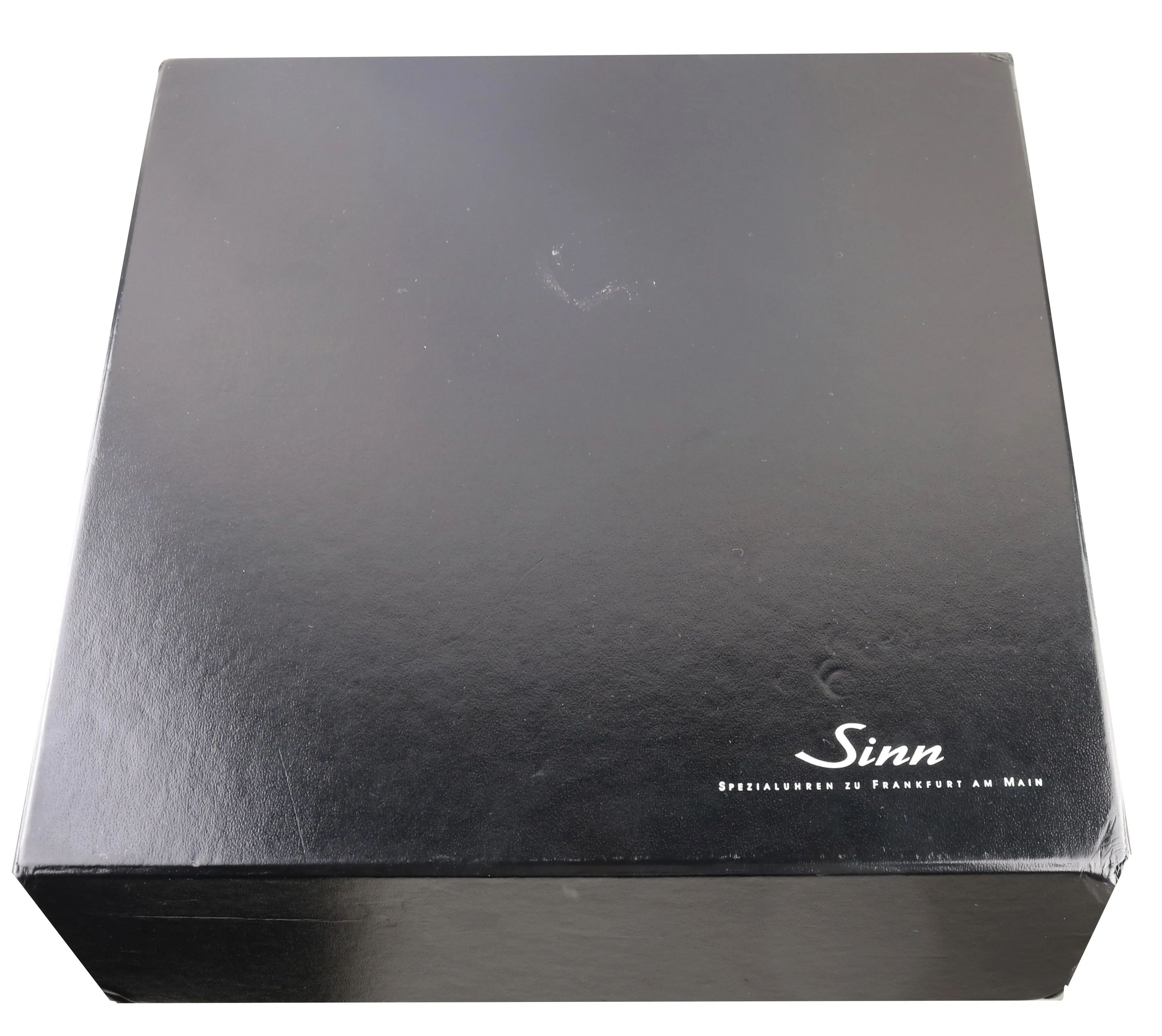 Sinn Finanzplatzuhr 6000 Frankfurt Chronograph 18K Rose Gold 38.5mm Black Watch