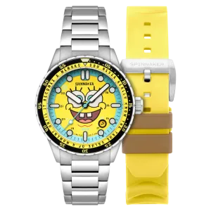Spinnaker SpongeBob Yellow Hass Automatic Spongebob Squarepants 25th Limited Edition SP-5138-11