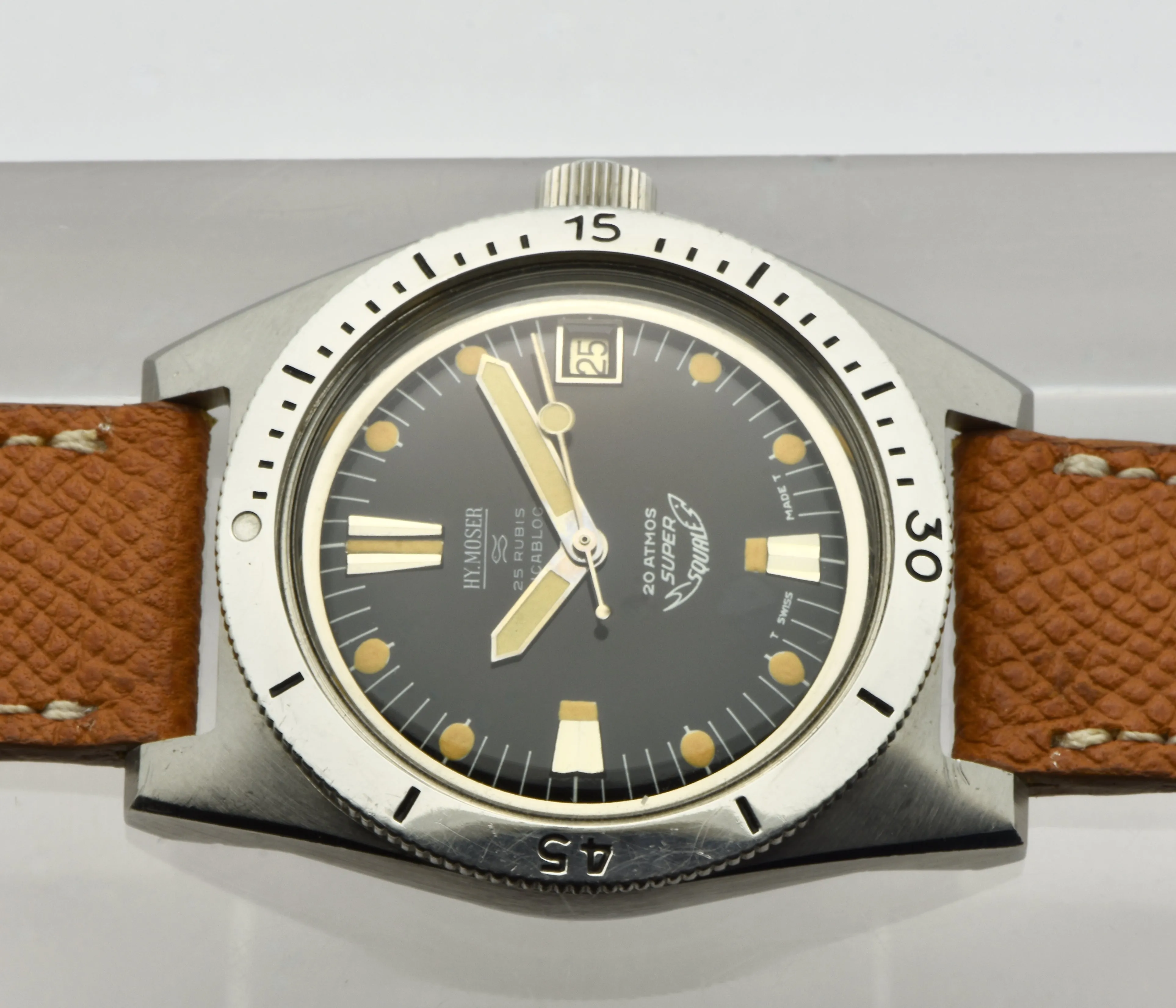 Squale Supermatic 200 for HY. Moser