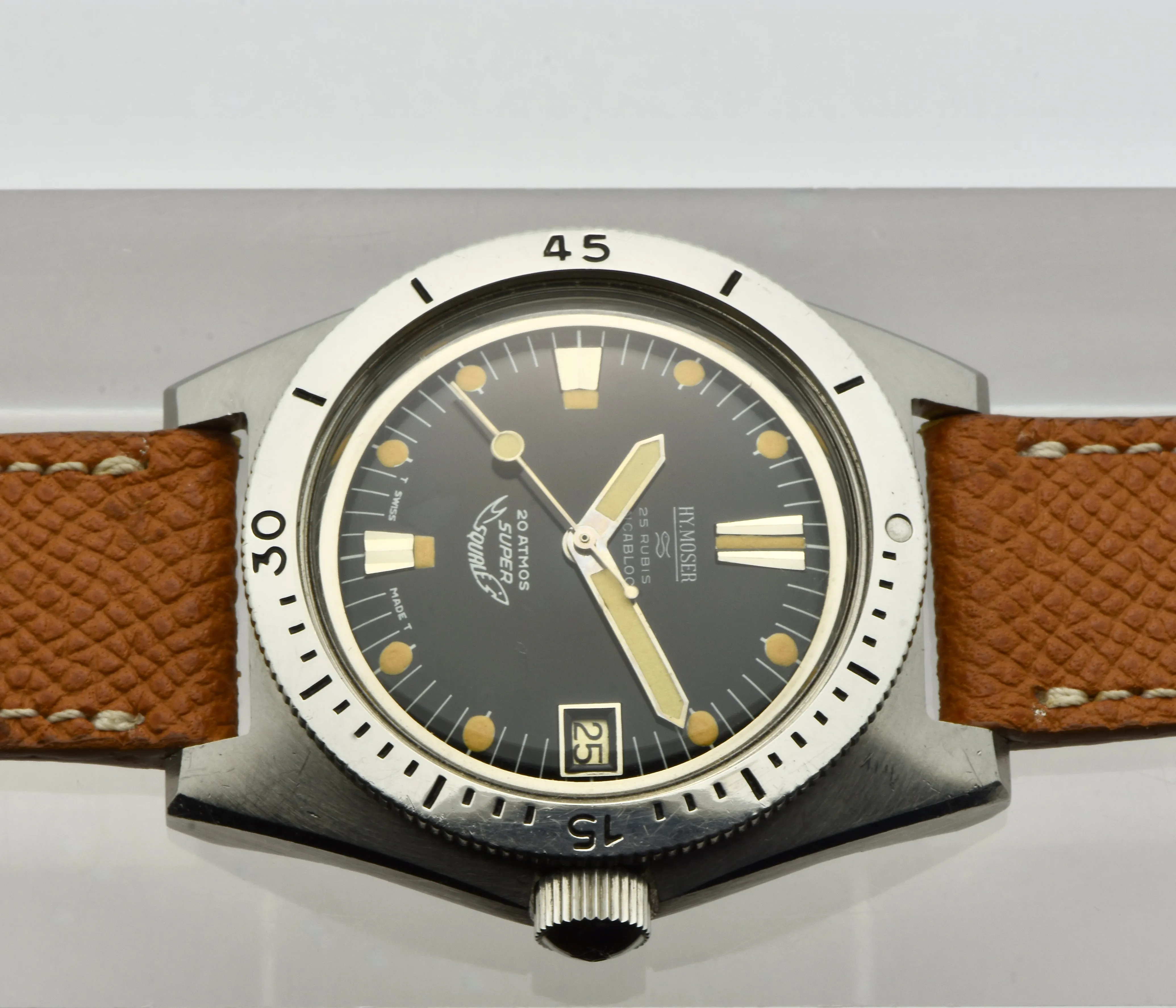 Squale Supermatic 200 for HY. Moser