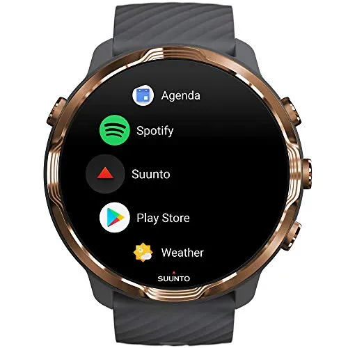 SUUNTO 7 Graphite Copper, GPS Versatile Sports Watch with Google Wear OS, 24x7 Activity and Sleep Tracking