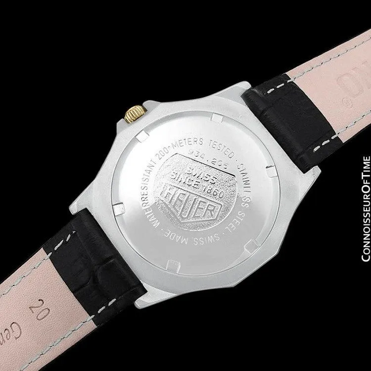 TAG Heuer 3000 Mens Full Size Quartz Divers Watch, 934.206 - Stainless Steel & 18K Gold Plated