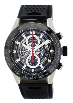 Tag Heuer Carrera Calibre Heuer 01 CAR2A1Z.FT6044 Skeleton Dial Men's Watch