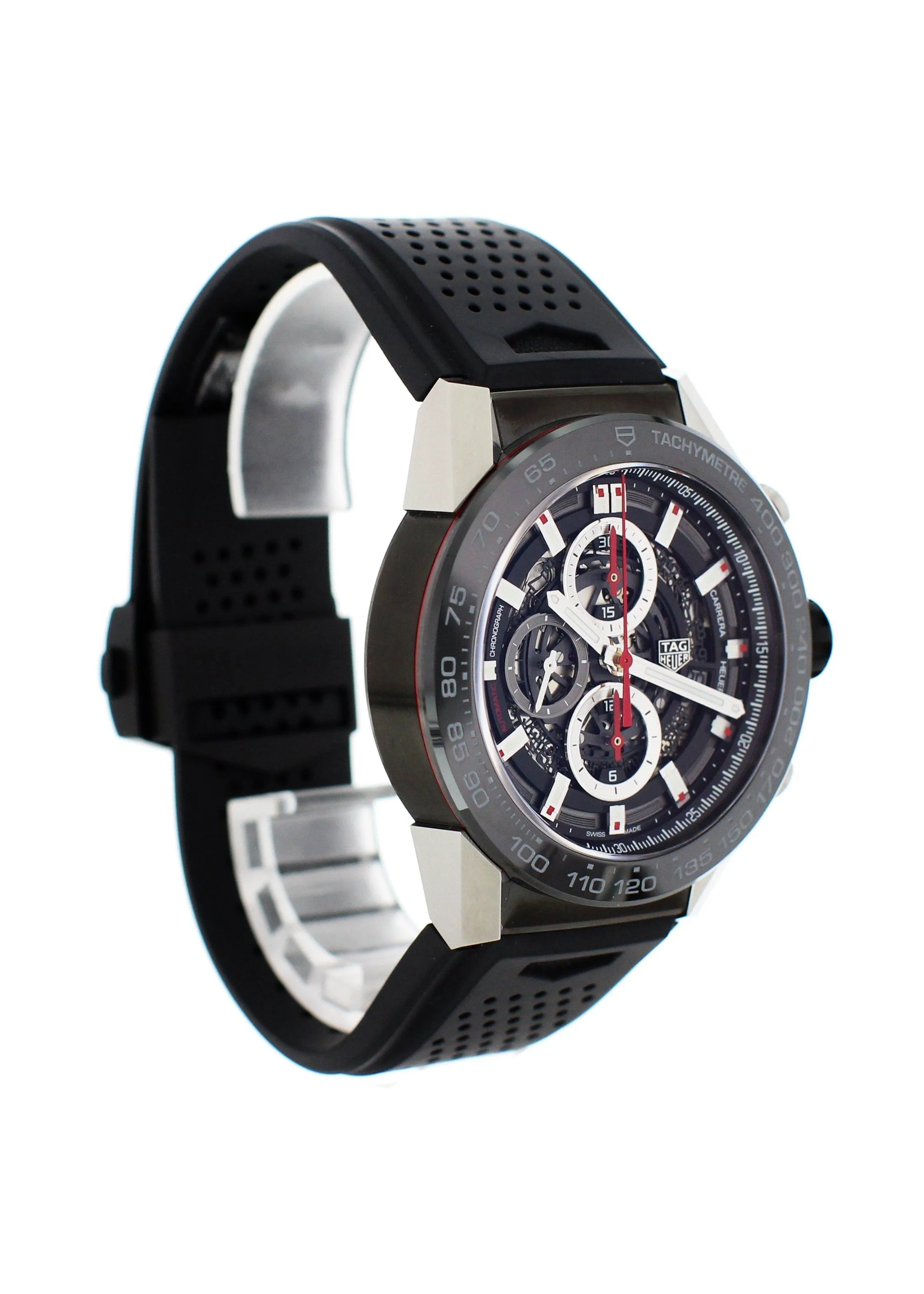 Tag Heuer Carrera Calibre Heuer 01 CAR2A1Z.FT6044 Skeleton Dial Men's Watch