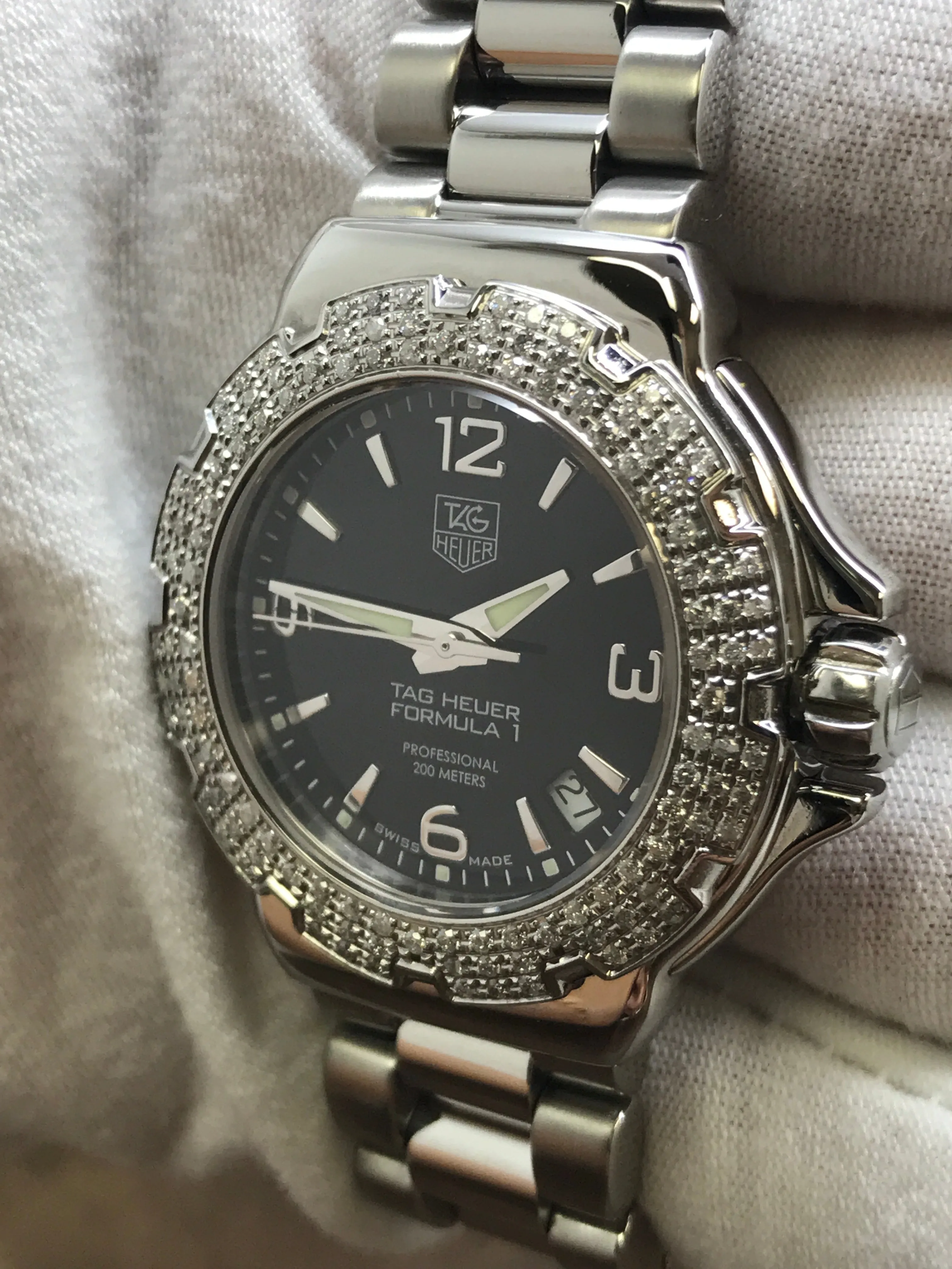 TAG Heuer Formula 1 WAC1214 Black Dial Quartz Women's Watch
