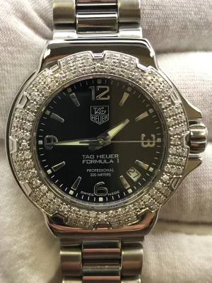 TAG Heuer Formula 1 WAC1214 Black Dial Quartz Women's Watch