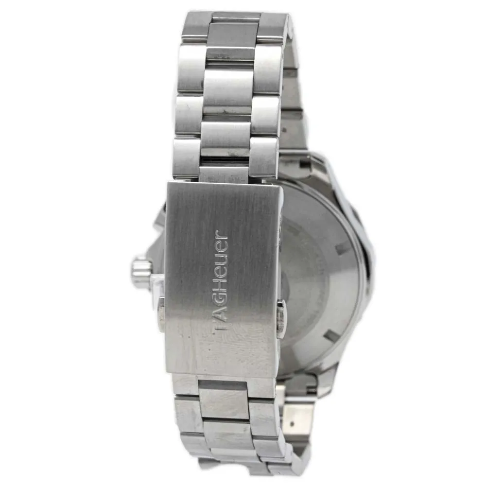 Tag Heuer Men's Aquaracer Automatic Chronograph Stainless Steel 42mm Black Stick Dial Watch Reference #: CAP2110.BA0833