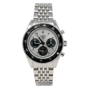 Tag Heuer Men's Autavia Stainless Steel 42mm Silver Chronograph Dial Watch Reference #: CBE2111.BA0687