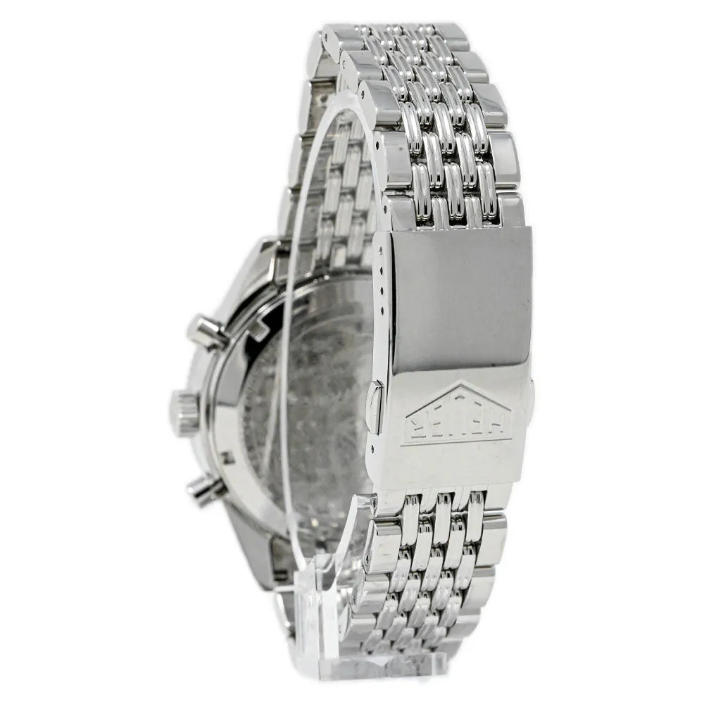Tag Heuer Men's Autavia Stainless Steel 42mm Silver Chronograph Dial Watch Reference #: CBE2111.BA0687