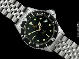 TAG Heuer Professional 1000 Mens Submariner Divers Watch - Stainless Steel - 980.020B
