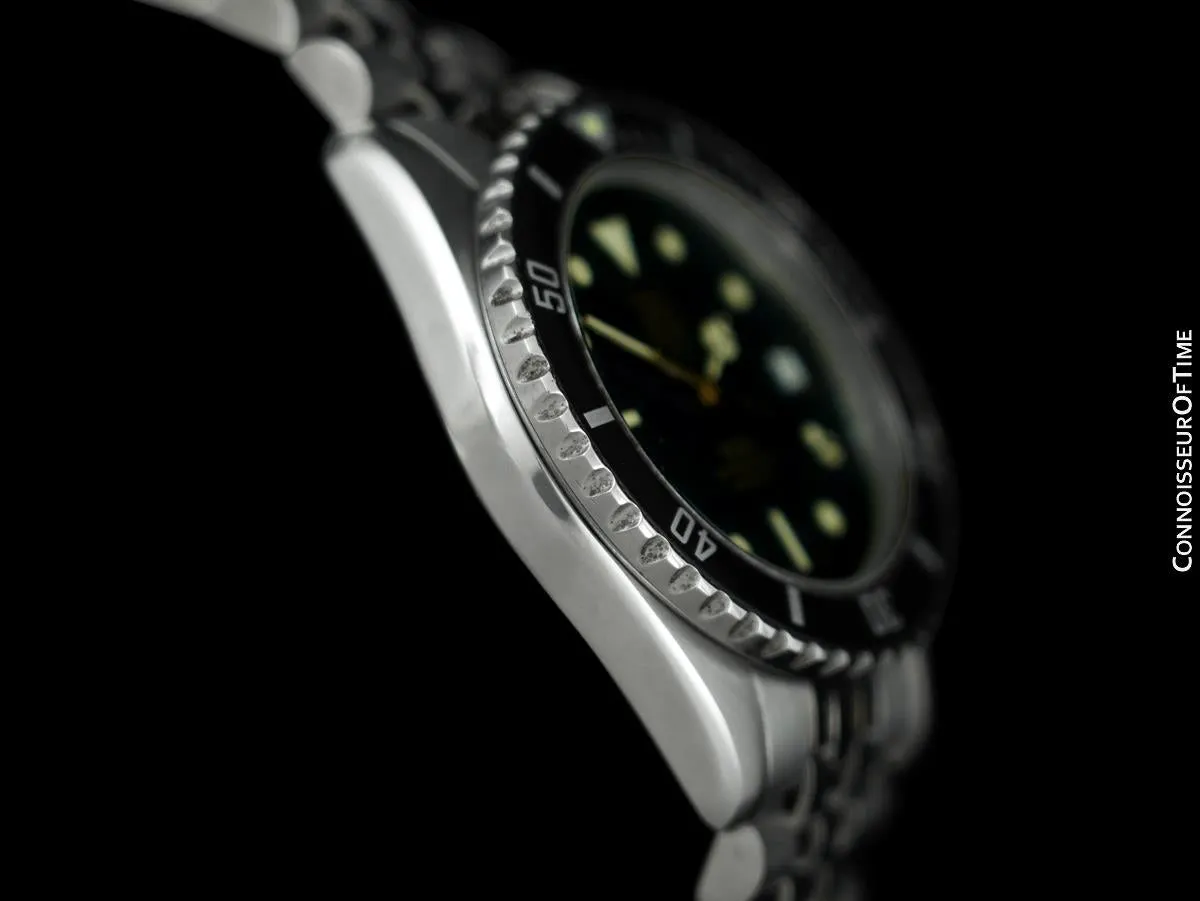 TAG Heuer Professional 1000 Mens Submariner Divers Watch - Stainless Steel - 980.020B