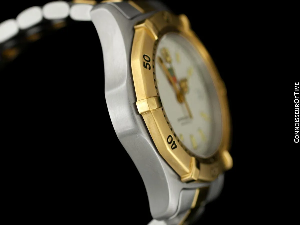 TAG Heuer Professional 2000 Mens Diver Watch, WK1220 - Stainless Steel & 18K Gold Plated