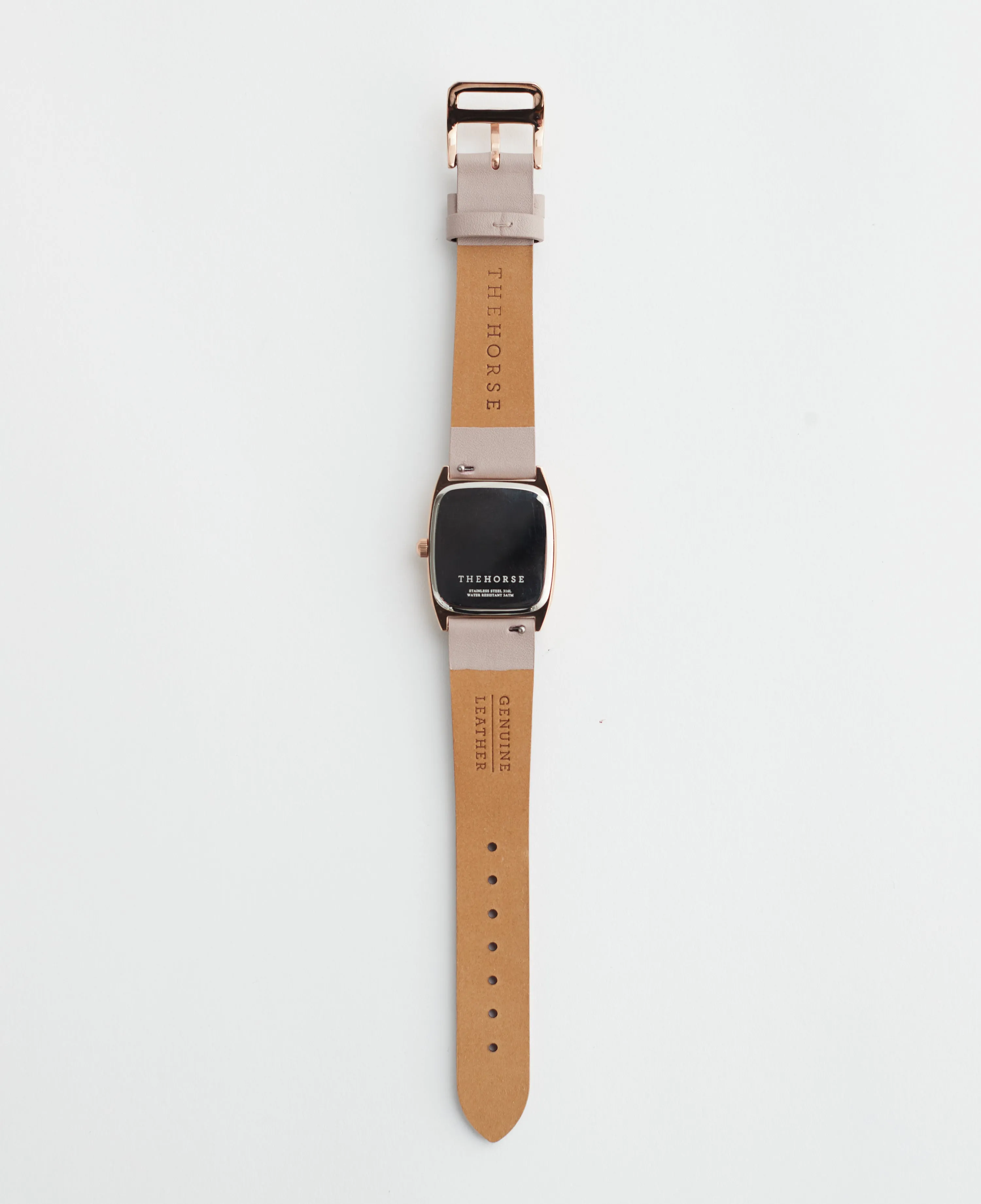The Dress Watch: Rose Gold / White Dial / Blush Leather