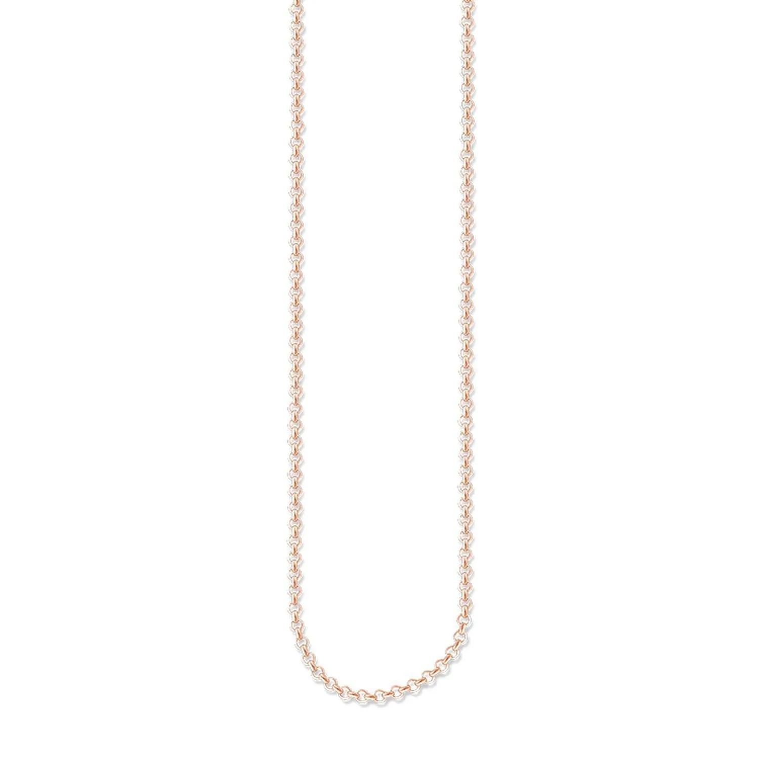 Thomas Sabo Round Belcher Chain - Rose Gold