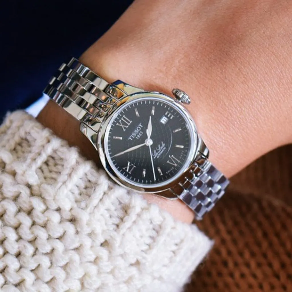 Tissot Le Locle Automatic Black Dial Ladies Watch T41.1.183.53